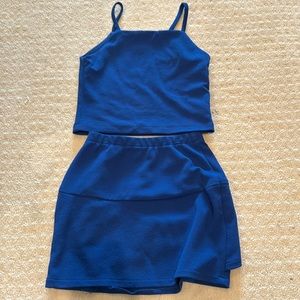 sally miller blue kids set